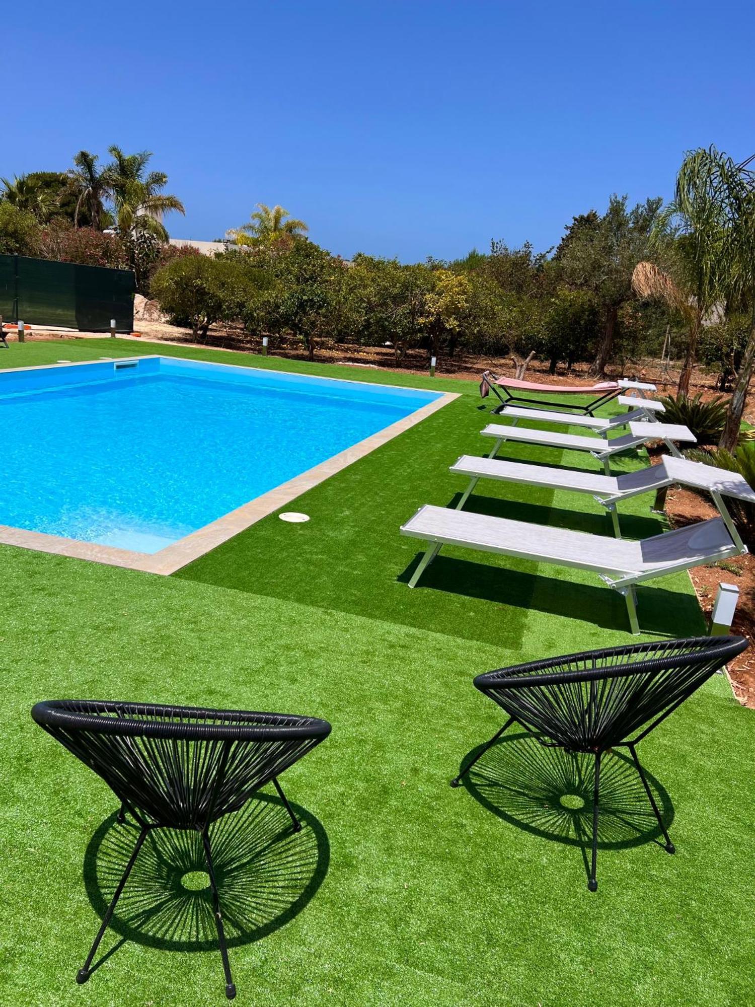 Villa Siciliana Con Piscina "Dal Picciotto" Marsala Kültér fotó
